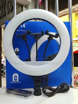 Professional 14 Inch Ring Light For Video, Makeup & Photos