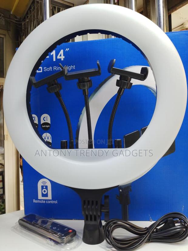 Rl-14 Soft Led Ring Light Kit For Content Creators - main view