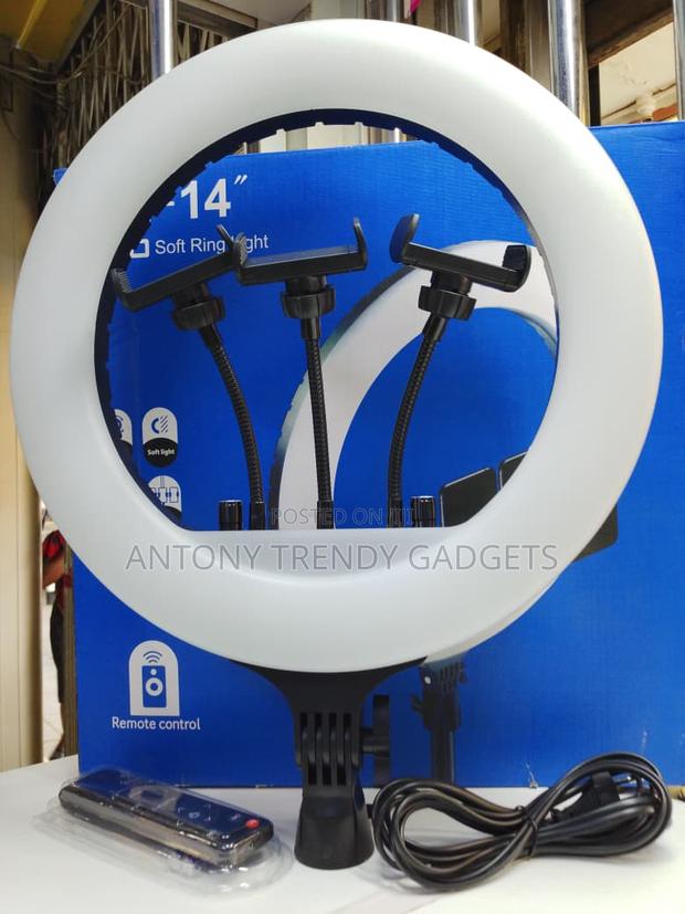 Rl-14 Soft Led Ring Light Kit For Content Creators - thumbnail 2