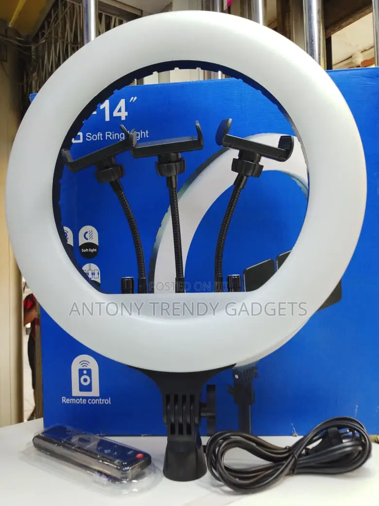 Rl-14 Soft Led Ring Light Kit For Content Creators