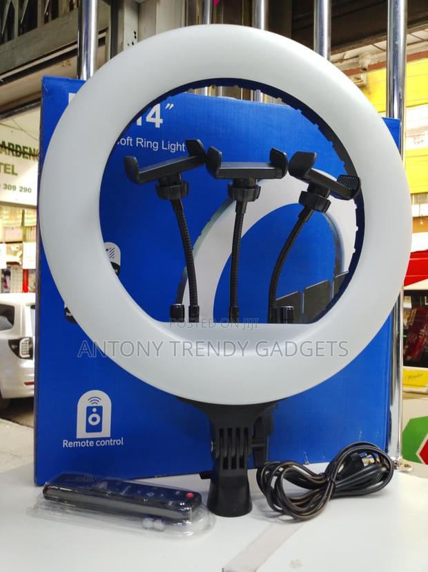 Rl-14 Soft Led Ring Light Kit For Content Creators - thumbnail 3