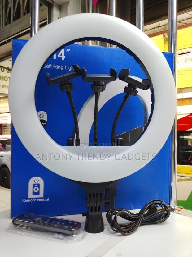 Rl-14 Soft Led Ring Light Kit For Content Creators - thumbnail 4