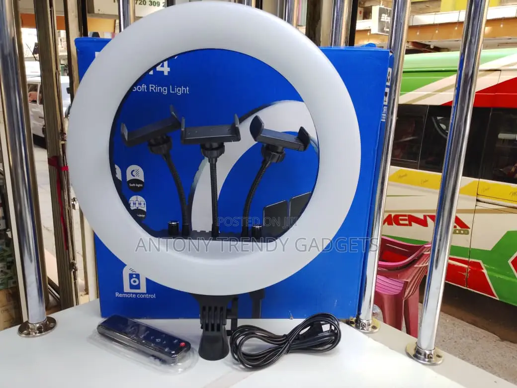 14-inch Led Ring Light With Phone Holder & Stand