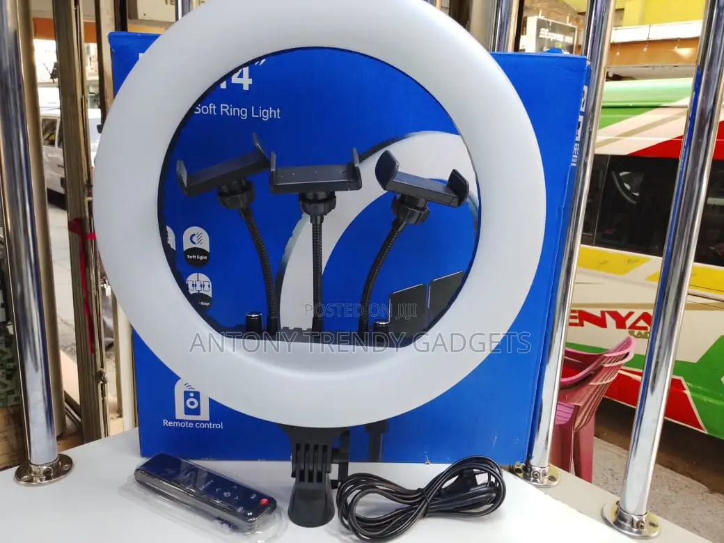 14-inch Led Ring Light With Phone Holder & Stand