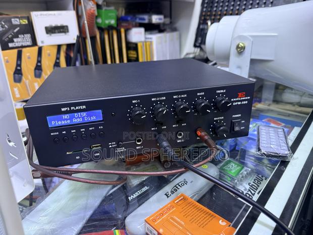 Explorer DPM-580 Amplifier - main view