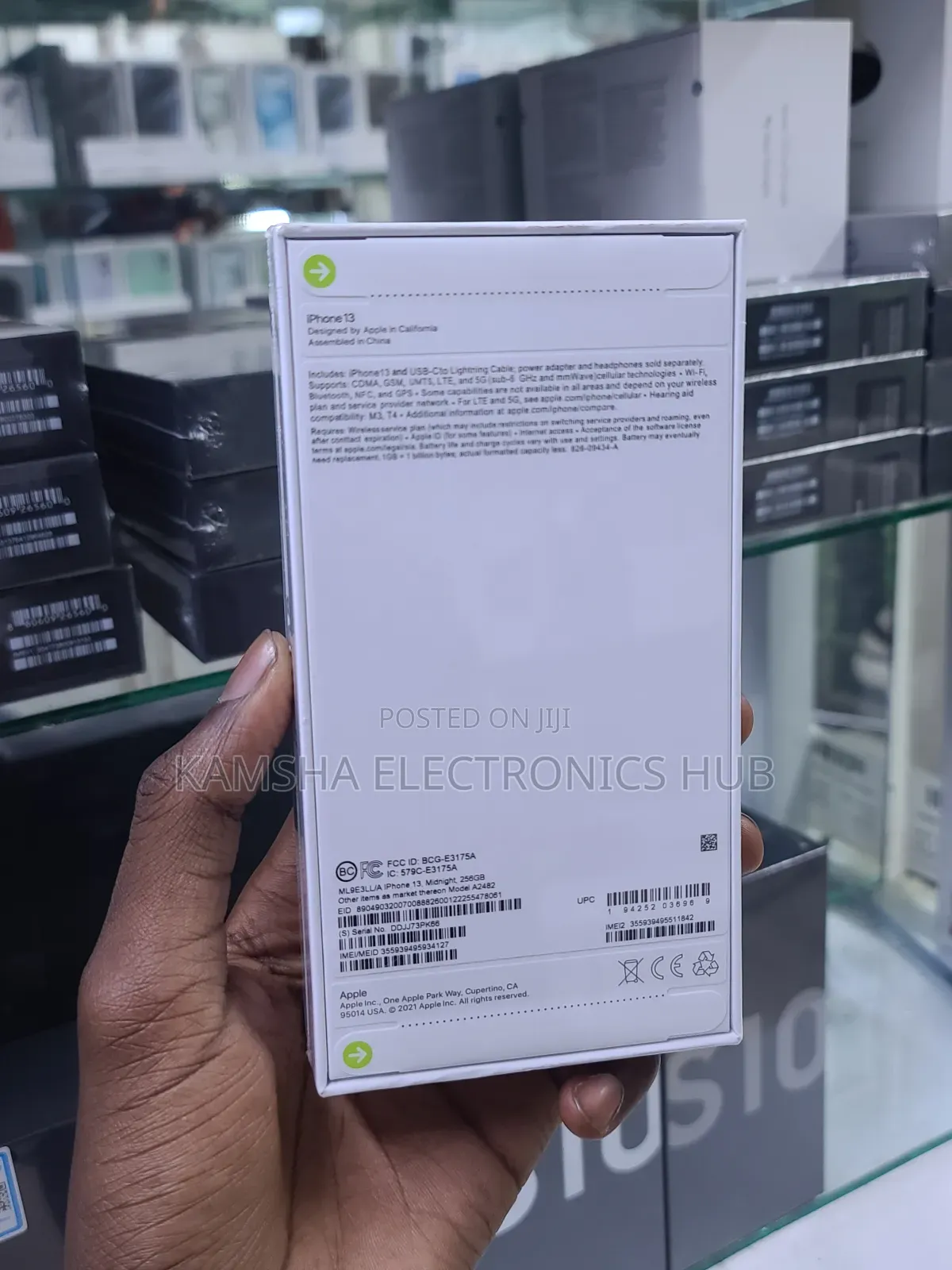 New Apple iPhone 13 256 GB Black
