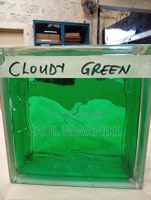 Colored Glass Block Crystal Glass Bricks - thumbnail 3