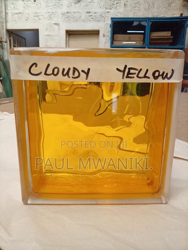 Colored Glass Block Crystal Glass Bricks - thumbnail 5