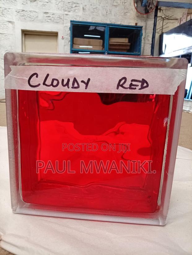 Colored Glass Block Crystal Glass Bricks - thumbnail 4