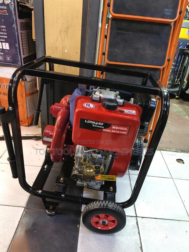 Lenhard Germany 80mm/3 Inch 125 MTRS High Pressure Diesel Water Pump