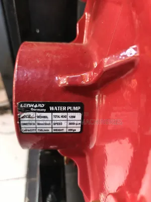 Lenhard Germany 80mm/3 Inch 125 MTRS High Pressure Diesel Water Pump