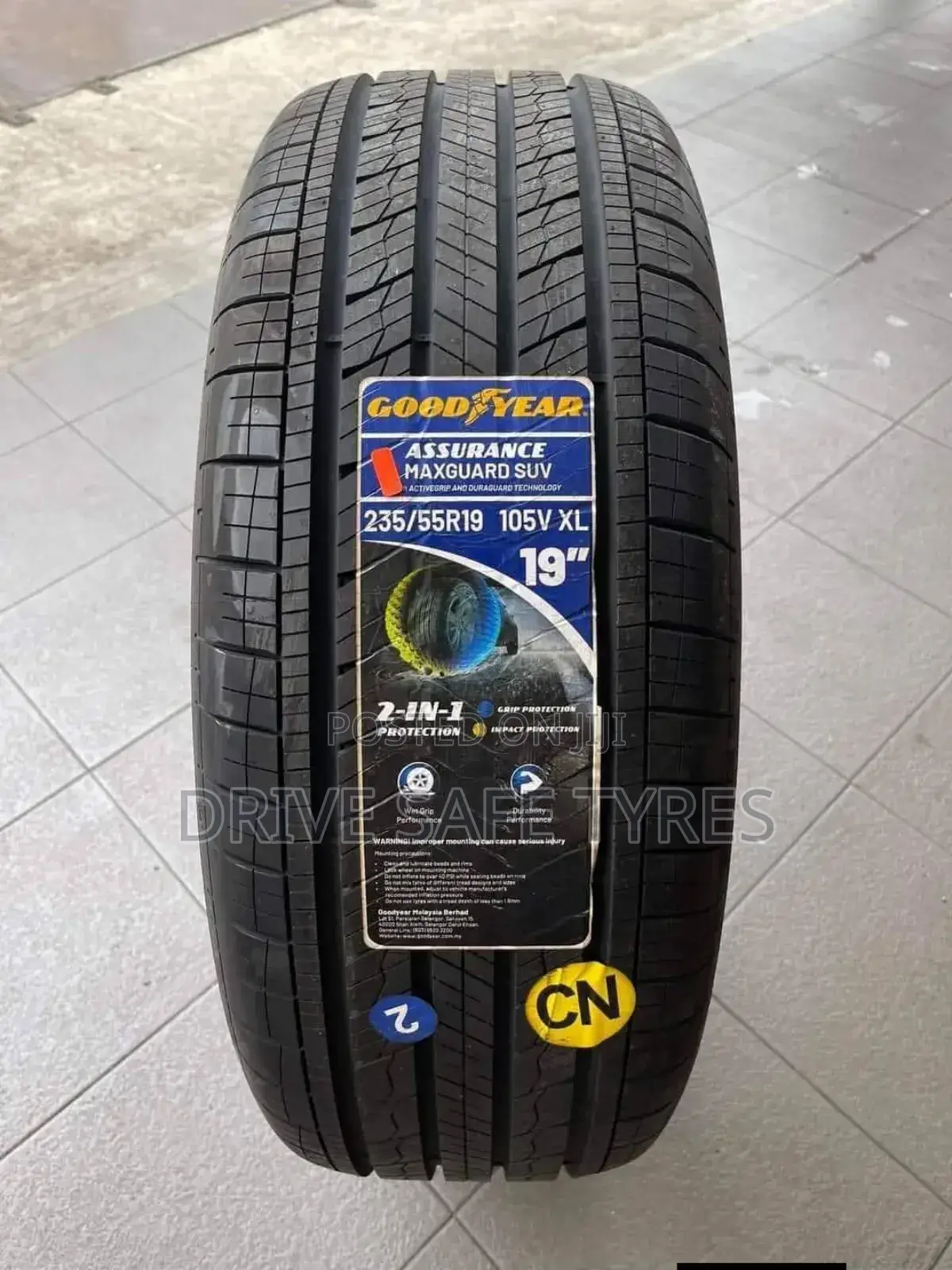 235/55 R19 Brand New Good Year Assurancetyre