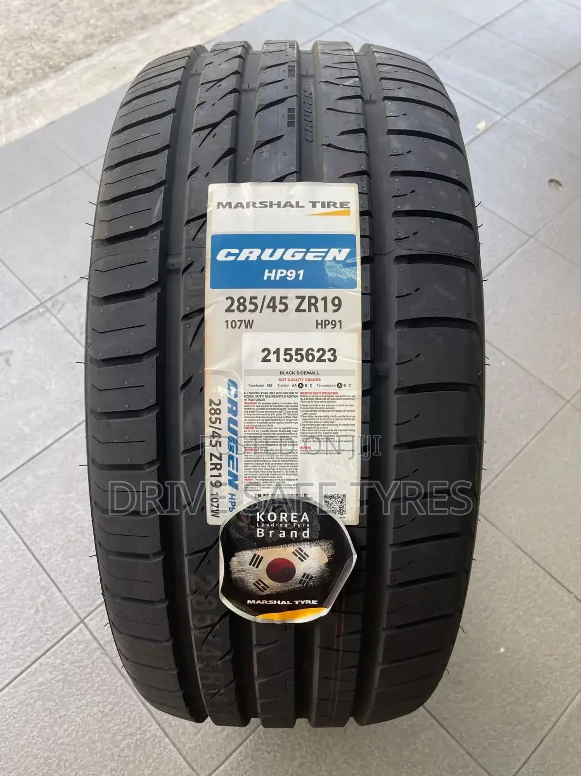 285/45 R19 Crugen Marshal Brand New Tyre