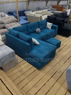 Rustic 6 Seater L Sofa