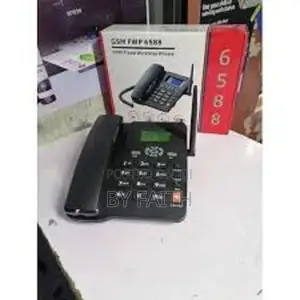 Customised Dual Sim GSM 6588 Deskphone With Battery