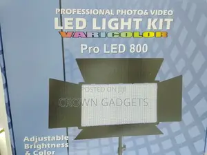 Pro Led 800 Bi-Color Studio Light for Photos Videos