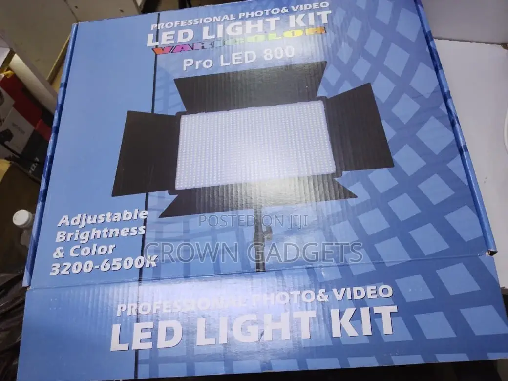 Pro Led 800 Bi-Color Studio Light for Photos Videos