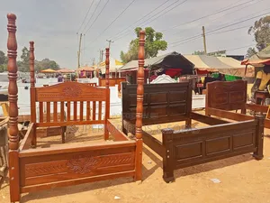 Solid Wooden Bed
