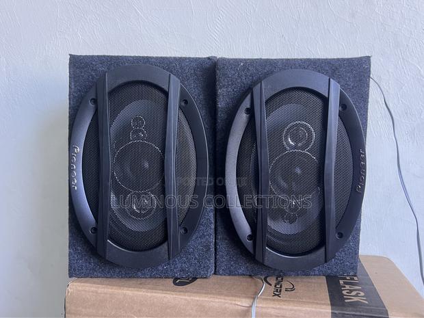 2 Pioneer 1200watts 5 Way Midrange Speakers With Tweeter - thumbnail 3