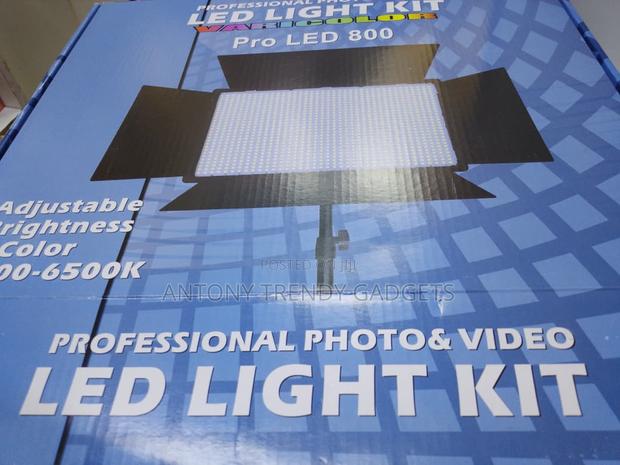 High-brightness Pro Led 800 Studio Lighting Kit - thumbnail 2