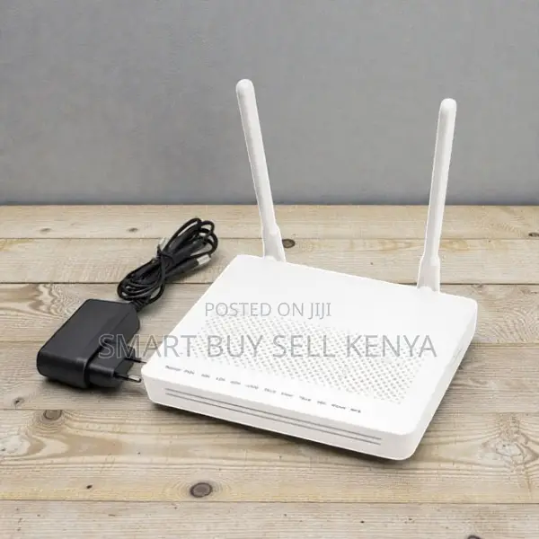 Dual Antenna Xpon Gpon Onu Fiber Optic Network Router