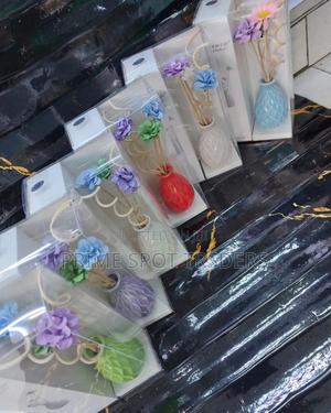 Decorative Flowers and Ceramic Vase - main view