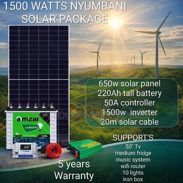1500 Watts Boma Smart Full Solar Kit - main view
