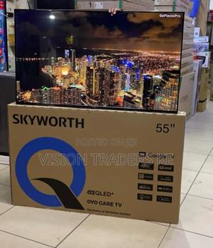 Skyworth 55" Inches Smart Google Qled Frameless Television - main view