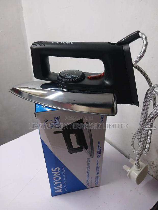 Ailyons Electric Dry Iron | Adjustable Temperature Iron
