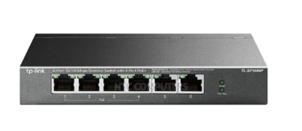 Tp-Link Tl-Sf1006p — 6-Port 10/100mbps Desktop Switch With 4-Port Poe+