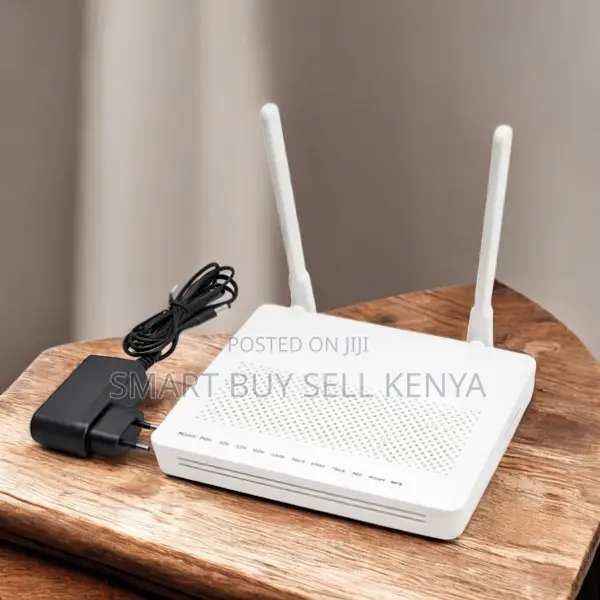 Xpon Gpon Onu Wireless Fiber Router With Led Indicators