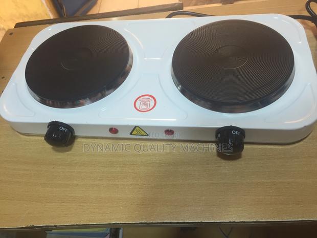 Electric Double Cooking Hot Plate - thumbnail 2