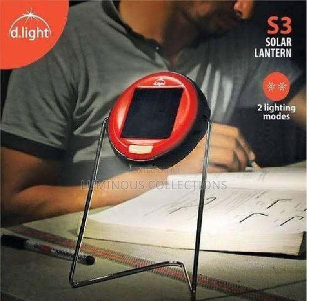 D Light Solar Reading Lamp. Portable, Waterproof, 8hrs - main view