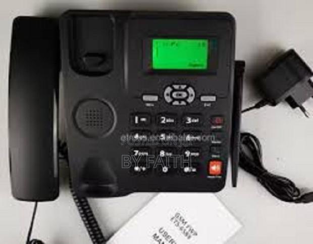 Dual Sim Clear Reception GSM Fixed Wireless Home Phone - main view