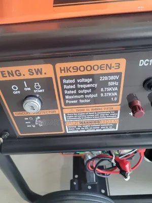 9kva Generator Hisaki Japan