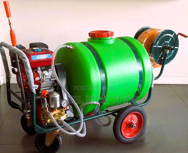 Ac1609 Aico Japan Petrol Engine Trolley Sprayer Tank Capacity 160ltrs - main view