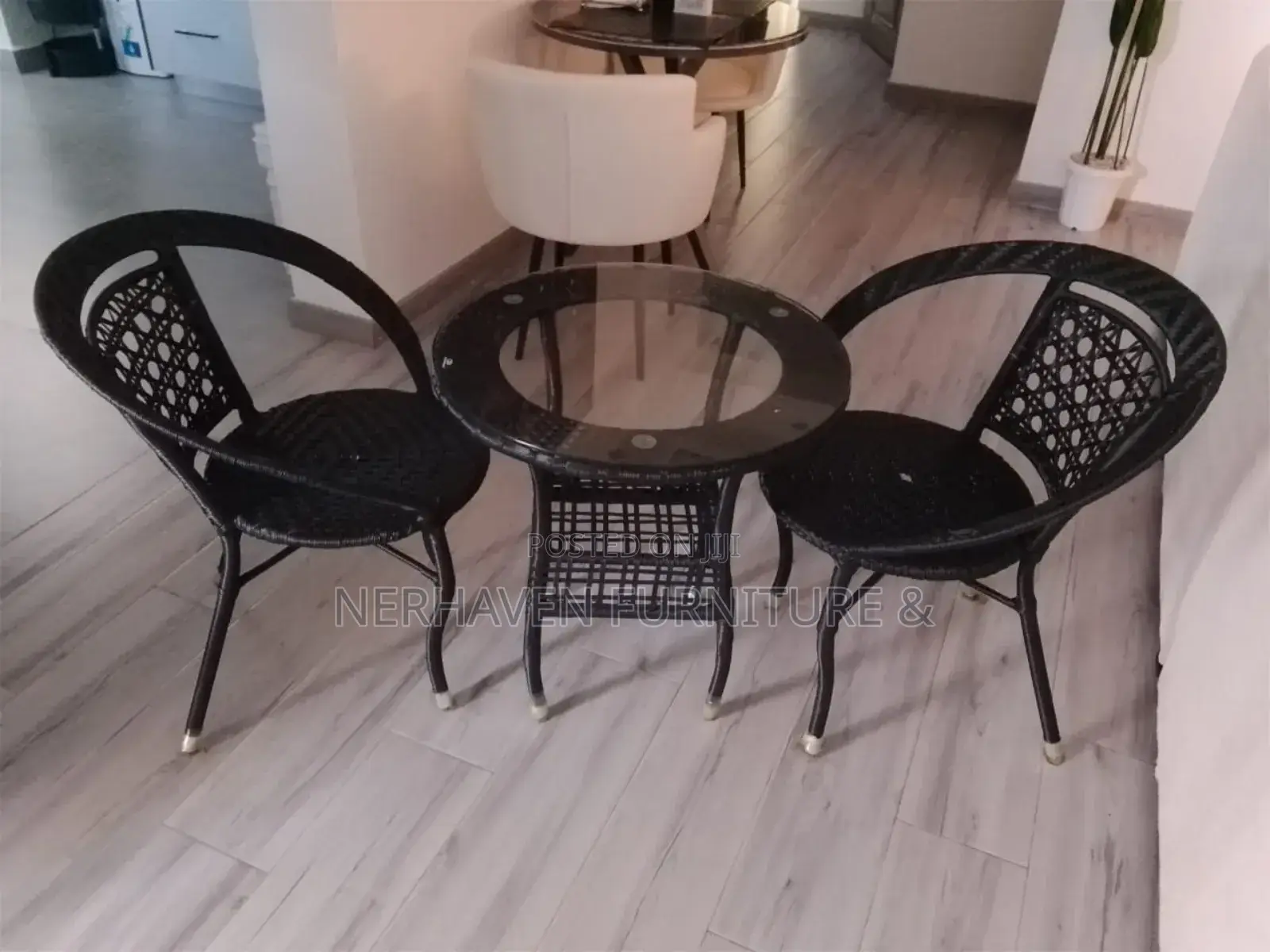 Multi-Purpose 2-Seater Balcony Dining Set
