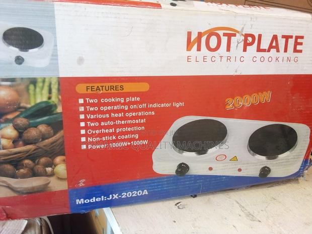 2000w Electric Double Cooking Hot Plate - thumbnail 3