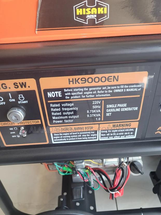 9kva Generator Hisaki Japan - thumbnail 2