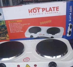 2000w Electric Double Cooking Hot Plate - thumbnail 2