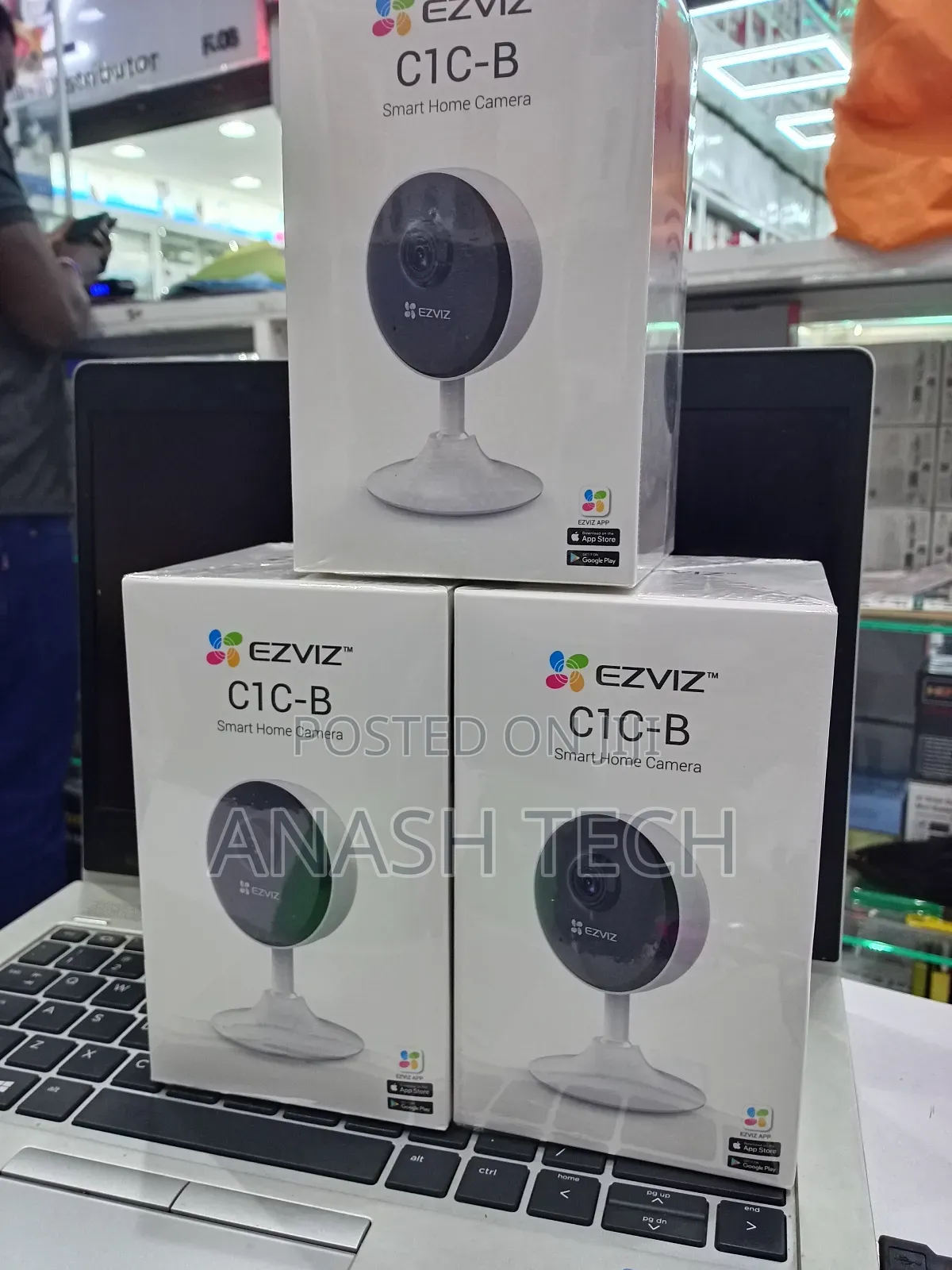 Ezviz C1c-B Smart Wifi Home CCTV Camera With Colored Night Vision