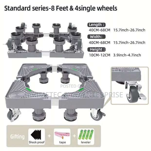 Heavy Duty Fridge/ Washing Machine Stand