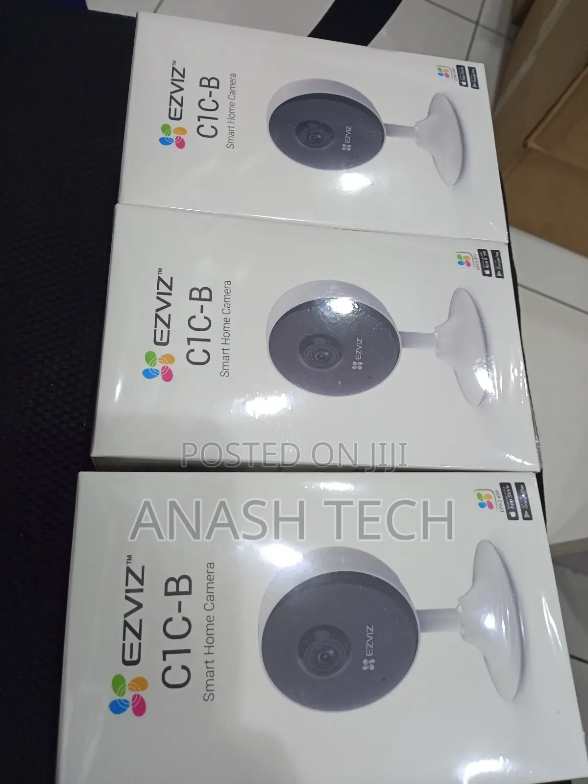Ezviz C1c-B 1080p Smart Indoor Wifi Camera With Colored Night Vision
