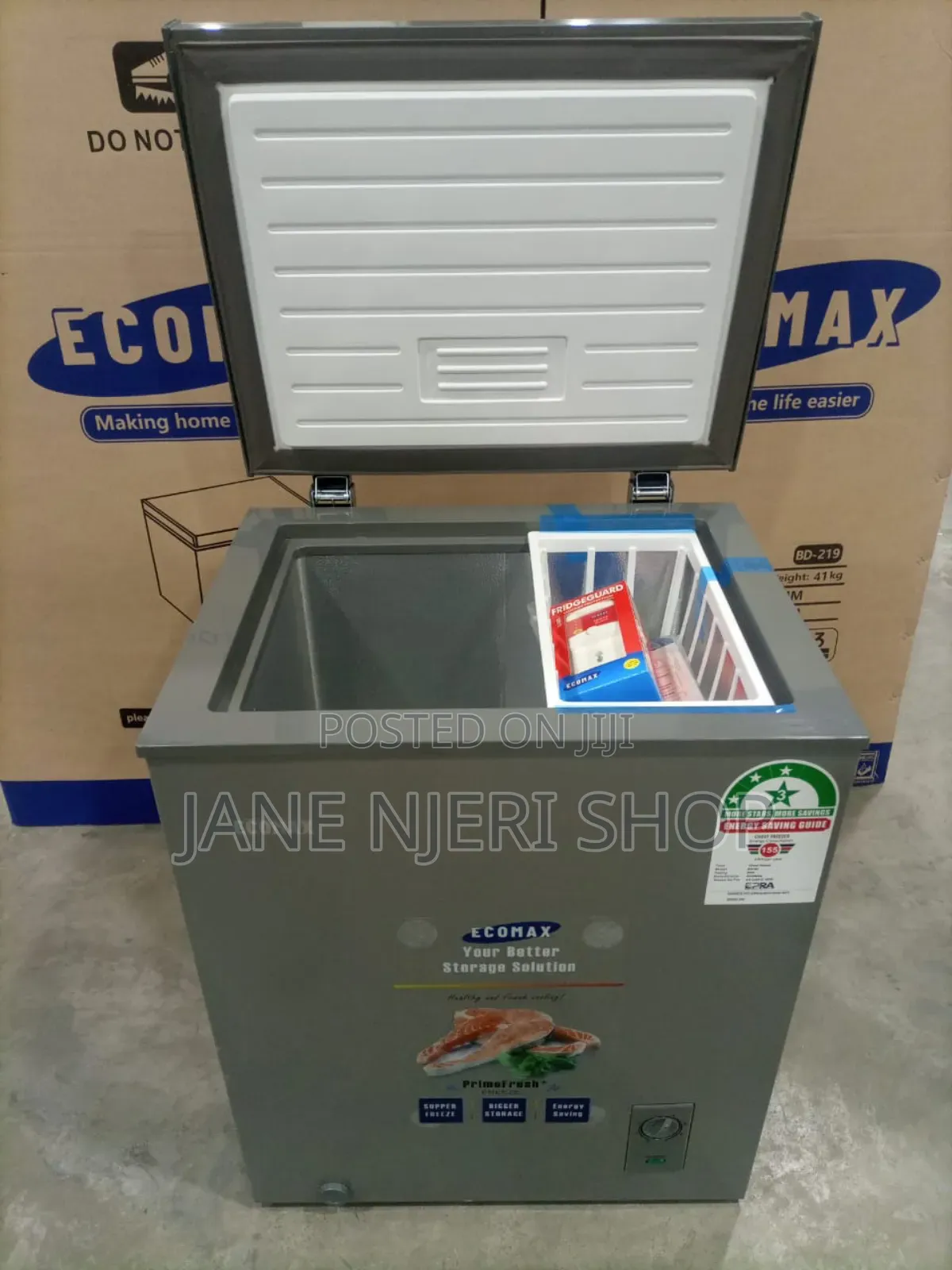 Ecomax  60 Liters Deep Freezer
