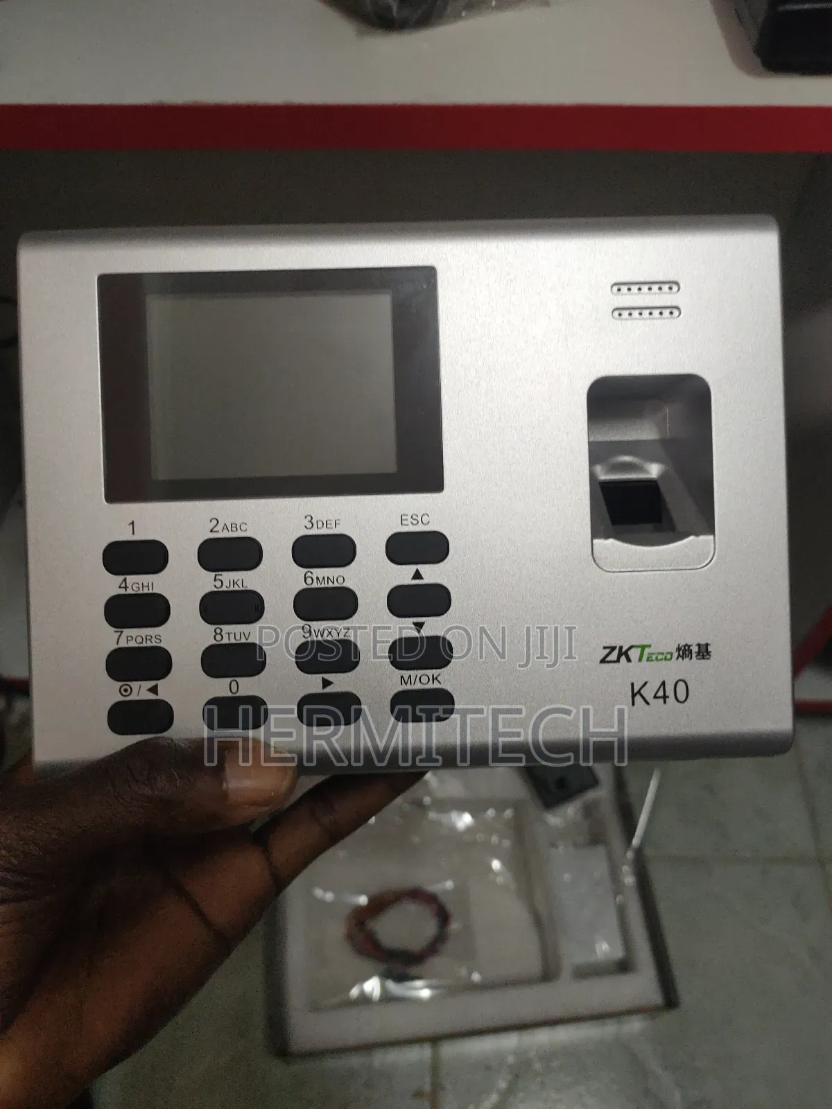Time Attendance Terminal Machine Zkteco Biometric K40.