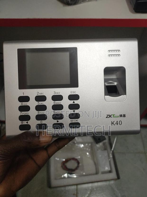 Time Attendance Terminal Machine Zkteco Biometric K40.