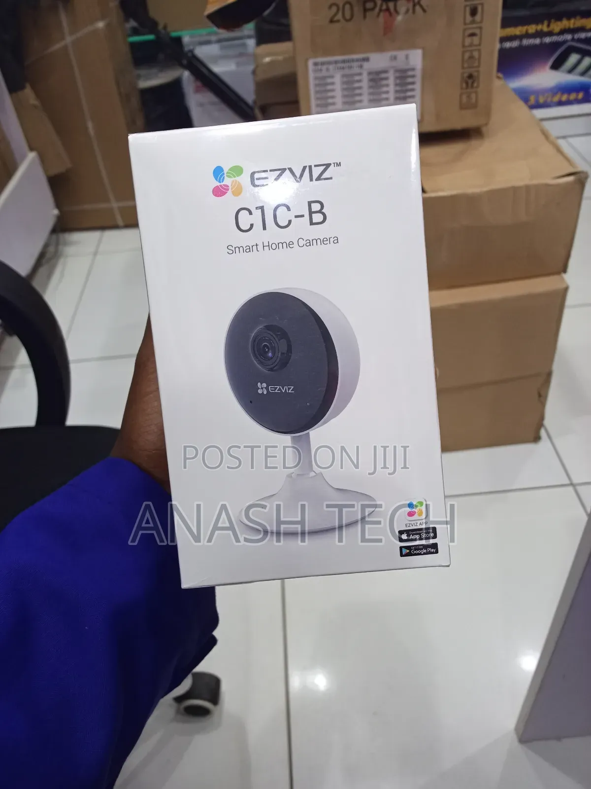 Ezviz C1c-B Smart 1080p Indoor Wifi Camera With Real Time Surveillance