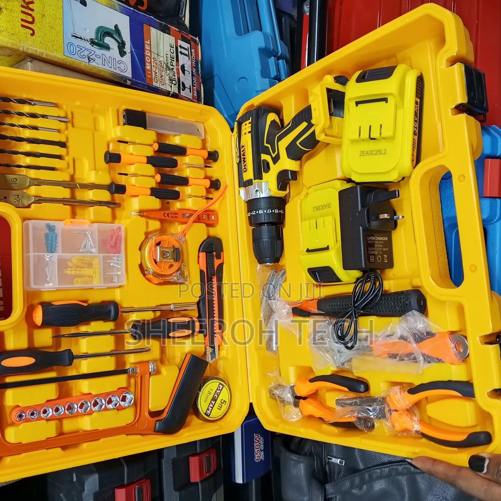 36volts Dewalt Cordless Drill Toolset