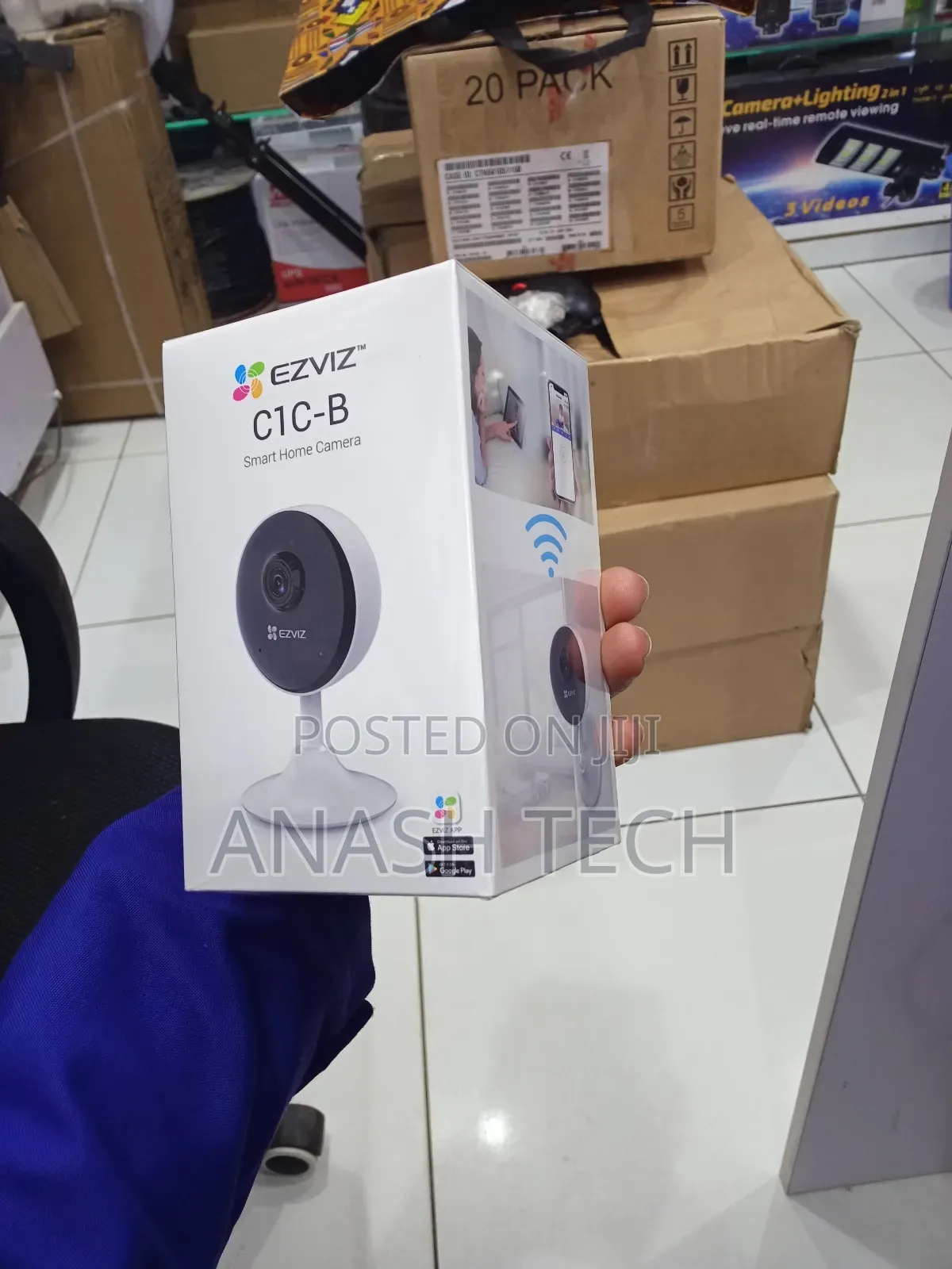 Ezviz C1c-B 1080p Home Security Wifi Camera With 24 7 Monitoring