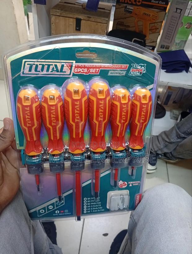 Total Thtis566 6-Piece Insulated Screwdriver Set. - main view